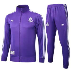 Chándal 2025/26 Cremallera Completa – Real Madrid