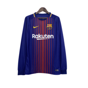 FC Barcelona 2017/18 Local (Manga Larga)