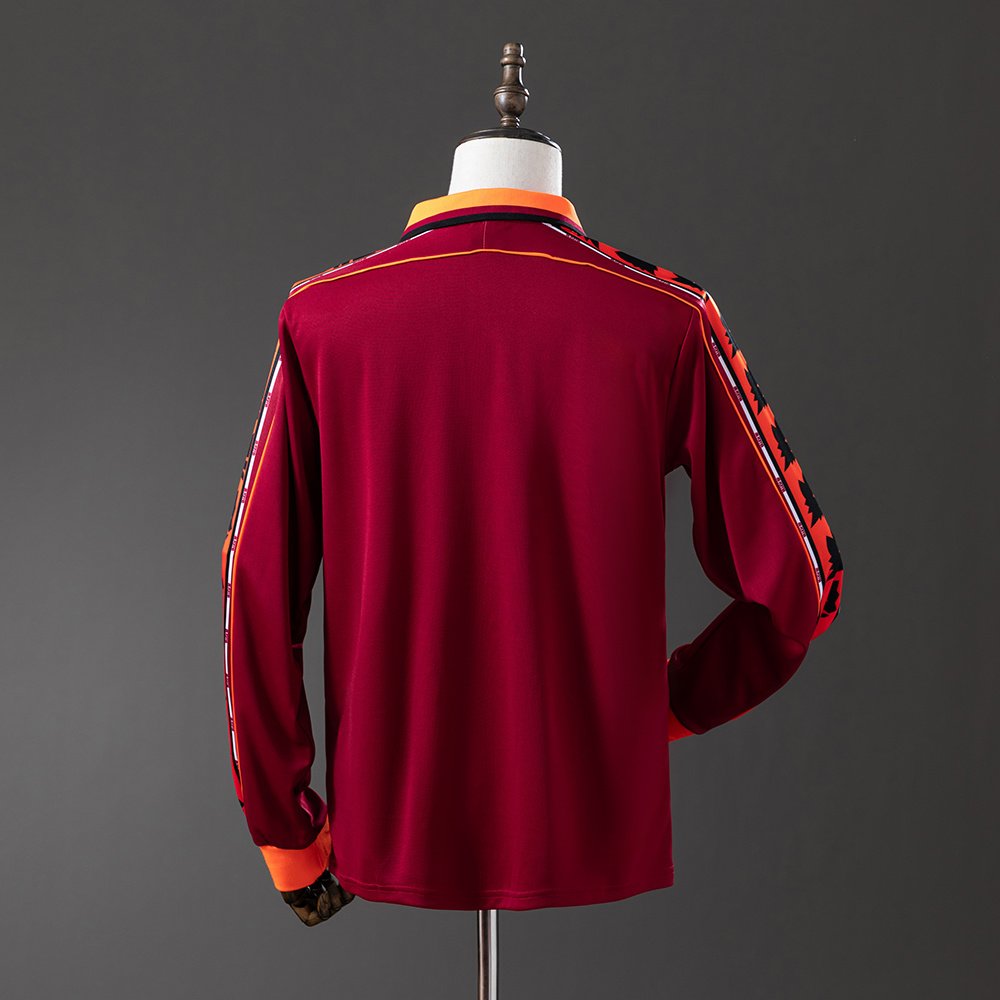 AS Roma 1998/99 Local (Manga larga) - Imagen 2