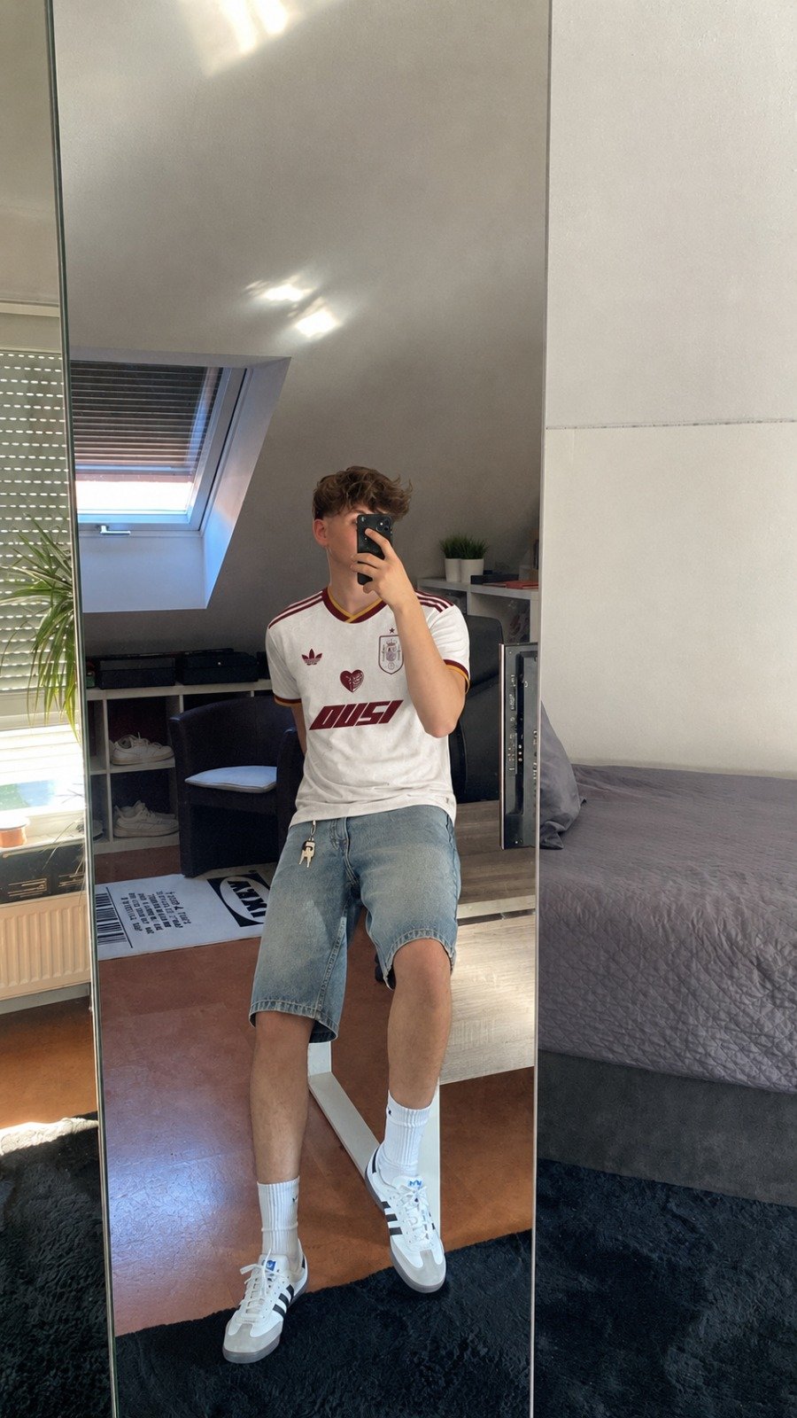 Foto de Raúl Díaz con su camiseta